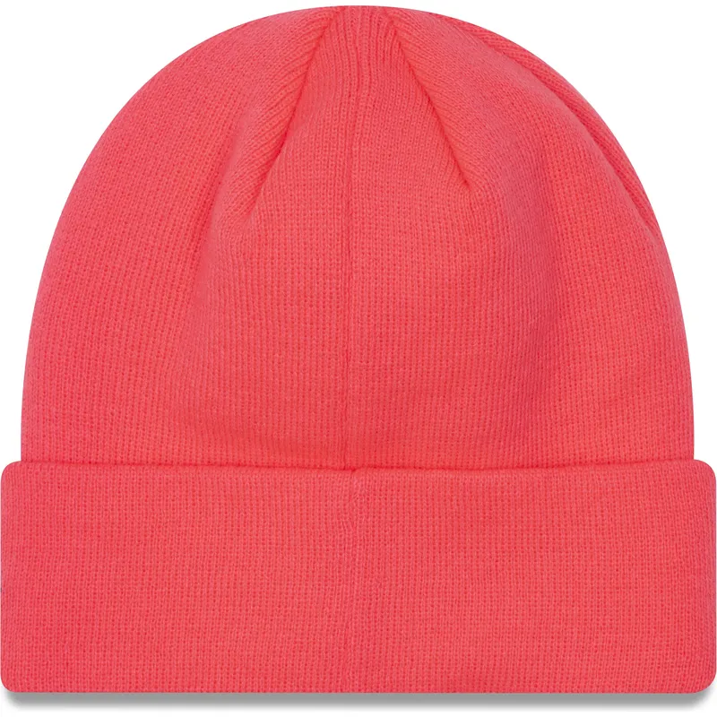 mutsen-roze-neon-team-cuff-van-new-york-yankees-mlb-van-new-era
