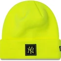 mutsen-geel-neon-team-cuff-van-new-york-yankees-mlb-van-new-era
