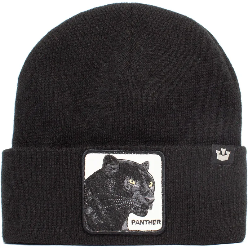 mutsen-gebogen-zwart-snapback-panther-on-the-hunt-the-farm-van-goorin-bros mutsen-gebogen-zwart-snapback-panther-on-the-hunt-the-farm-van-goorin-bros