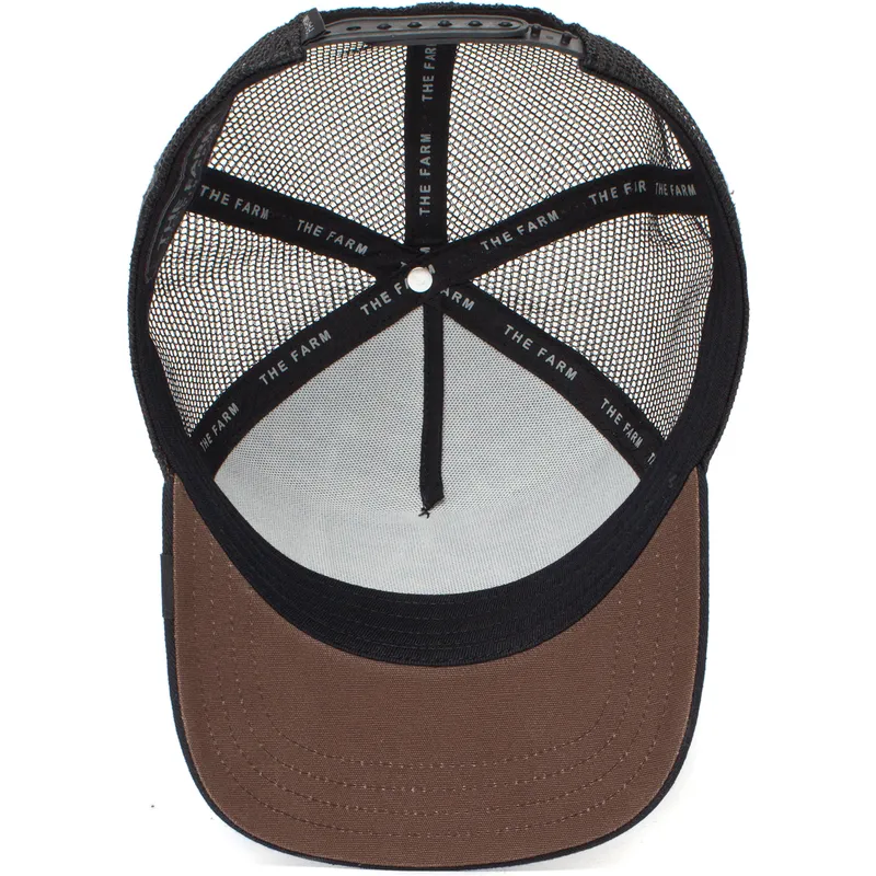 petten-gebogen-zwart-snapback-high-the-giraffe-the-farm-van-goorin-bros