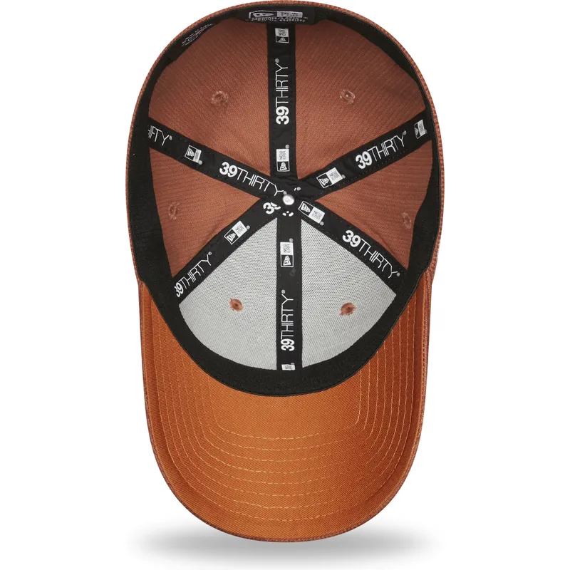 petten-gebogen-bruin-fitted-39thirty-cord-van-new-york-yankees-mlb-van-new-era