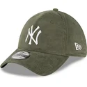 petten-gebogen-groen-fitted-39thirty-cord-van-new-york-yankees-mlb-van-new-era