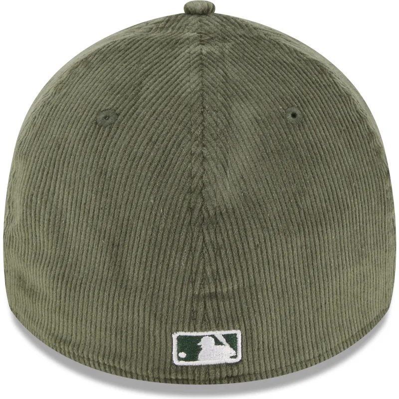 petten-gebogen-groen-fitted-39thirty-cord-van-new-york-yankees-mlb-van-new-era