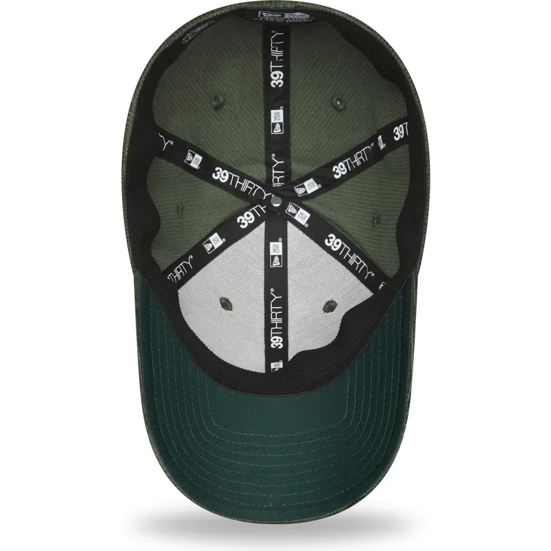 petten-gebogen-groen-fitted-39thirty-cord-van-new-york-yankees-mlb-van-new-era