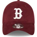 petten-gebogen-rood-fitted-39thirty-cord-van-boston-red-sox-mlb-van-new-era