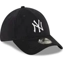 petten-gebogen-marineblauw-fitted-39thirty-cord-van-new-york-yankees-mlb-van-new-era