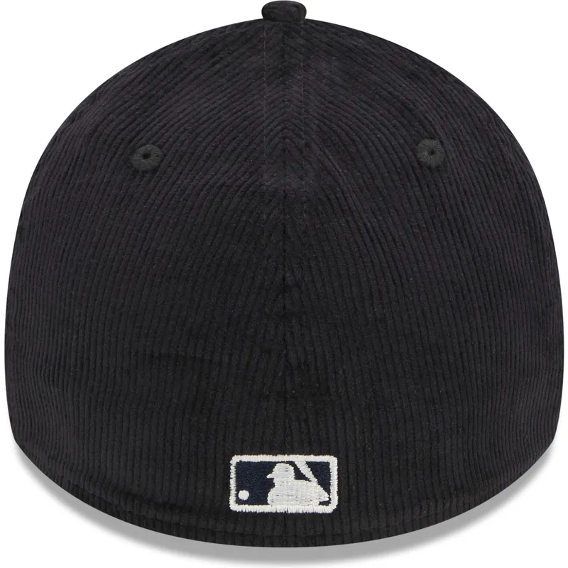 petten-gebogen-marineblauw-fitted-39thirty-cord-van-new-york-yankees-mlb-van-new-era