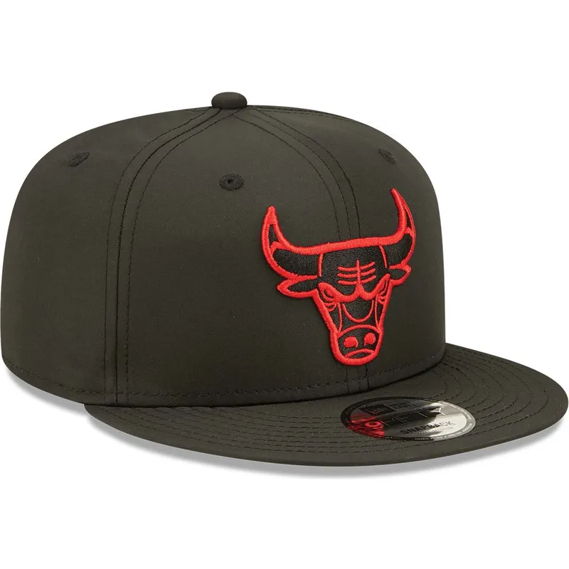 petten-plat-zwart-snapback-9fifty-neon-pack-van-chicago-bulls-nba-van-new-era