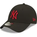 petten-gebogen-zwart-verstelbaar-9forty-league-essential-van-new-york-yankees-mlb-van-new-era