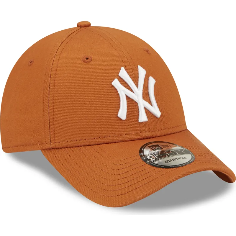 petten-gebogen-bruin-verstelbaar-9forty-league-essential-van-new-york-yankees-mlb-van-new-era petten-gebogen-bruin-verstelbaar-9forty-league-essential-van-new-york-yankees-mlb-van-new-era