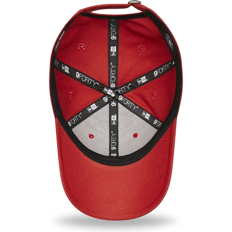 petten-gebogen-rood-verstelbaar-9forty-league-essential-van-new-york-yankees-mlb-van-new-era