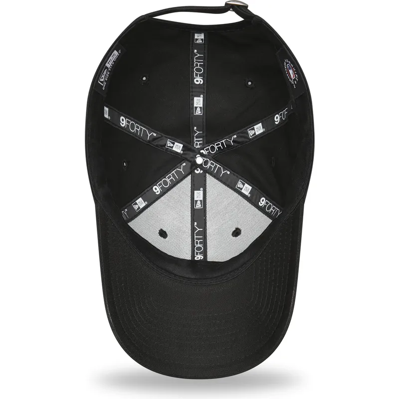 petten-gebogen-zwart-verstelbaar-9forty-league-essential-van-los-angeles-dodgers-mlb-van-new-era