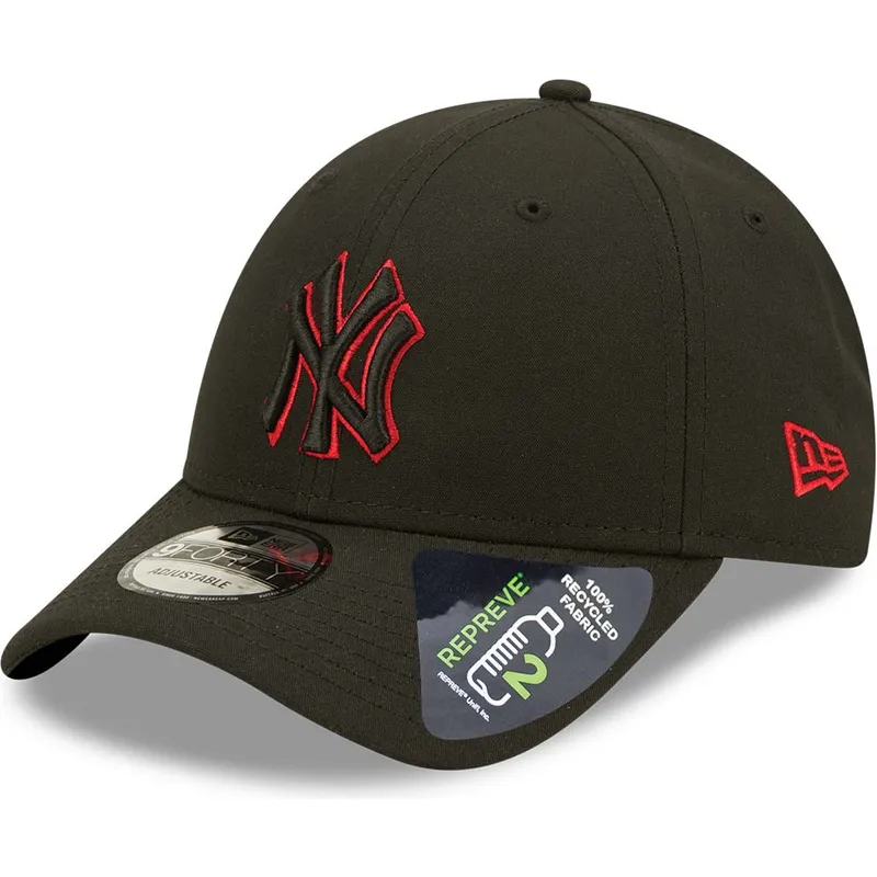 petten-gebogen-zwart-snapback-9forty-neon-pack-repreve-van-new-york-yankees-mlb-van-new-era petten-gebogen-zwart-snapback-9forty-neon-pack-repreve-van-new-york-yankees-mlb-van-new-era