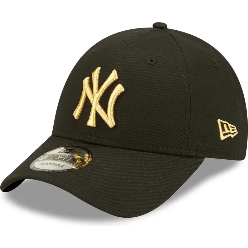 petten-gebogen-zwart-verstelbaar-dorado-9forty-metallic-van-new-york-yankees-mlb-van-new-era petten-gebogen-zwart-verstelbaar-dorado-9forty-metallic-van-new-york-yankees-mlb-van-new-era