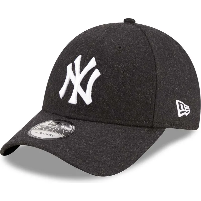petten-gebogen-zwart-verstelbaar-9forty-the-league-melton-wool-van-new-york-yankees-mlb-van-new-era petten-gebogen-zwart-verstelbaar-9forty-the-league-melton-wool-van-new-york-yankees-mlb-van-new-era
