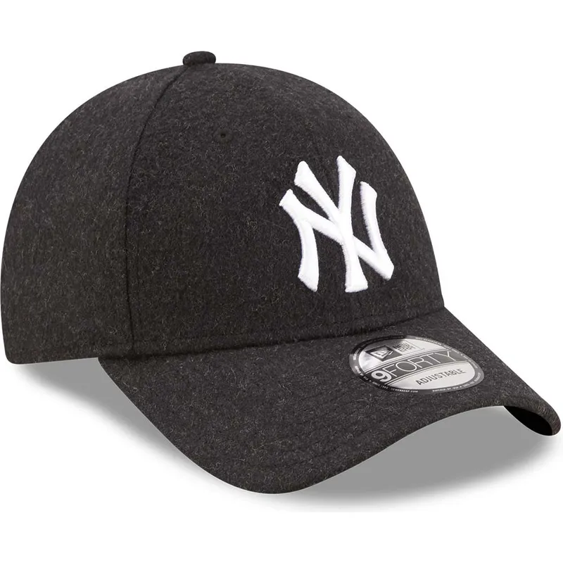 petten-gebogen-zwart-verstelbaar-9forty-the-league-melton-wool-van-new-york-yankees-mlb-van-new-era petten-gebogen-zwart-verstelbaar-9forty-the-league-melton-wool-van-new-york-yankees-mlb-van-new-era