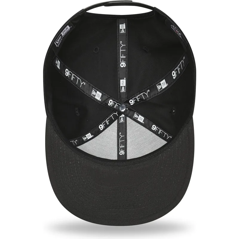 petten-plat-zwart-snapback-9fifty-league-essential-van-new-york-yankees-mlb-van-new-era