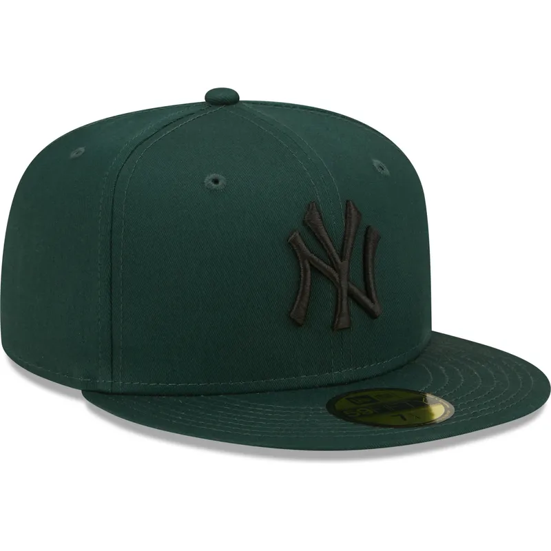 petten-plat-groen-fitted-59fifty-league-essential-van-new-york-yankees-mlb-van-new-era petten-plat-groen-fitted-59fifty-league-essential-van-new-york-yankees-mlb-van-new-era