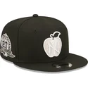 petten-plat-zwart-snapback-9fifty-ny-apple-van-new-york-yankees-mlb-van-new-era