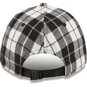 petten-gebogen-zwart-verstelbaar-9forty-plaid-van-new-york-yankees-mlb-van-new-era