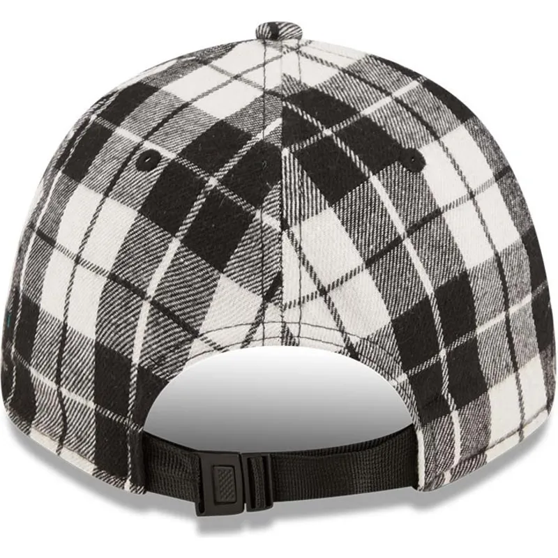 petten-gebogen-zwart-verstelbaar-9forty-plaid-van-new-york-yankees-mlb-van-new-era