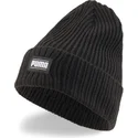 mutsen-zwart-ribbed-classic-cuff-van-puma