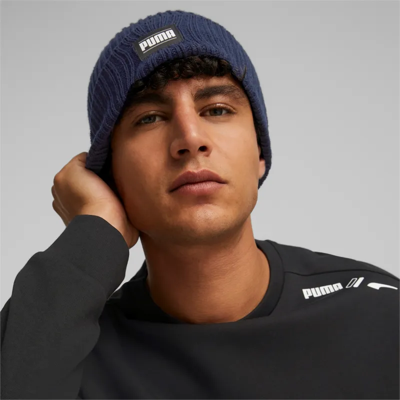 mutsen-marineblauw-ribbed-classic-cuff-van-puma