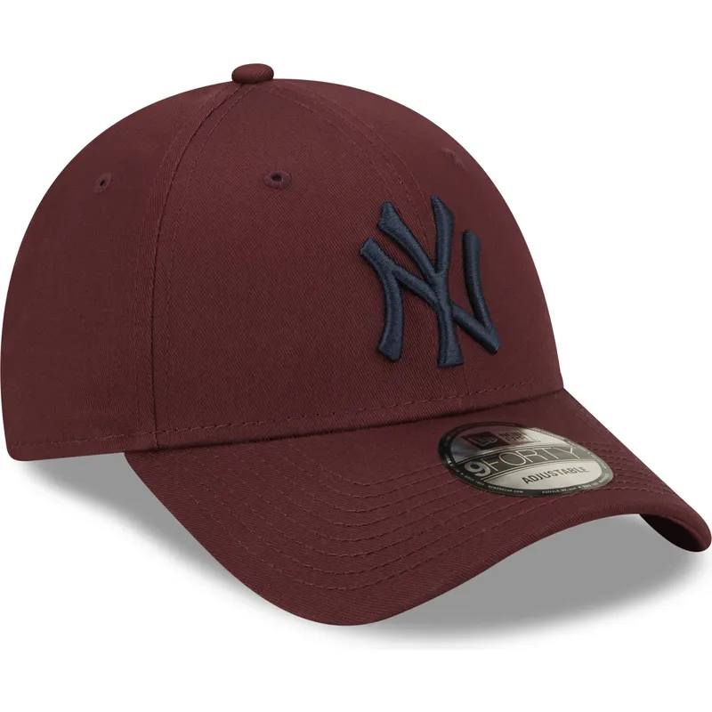 petten-gebogen-rood-verstelbaar-9forty-league-essential-van-new-york-yankees-mlb-van-new-era petten-gebogen-rood-verstelbaar-9forty-league-essential-van-new-york-yankees-mlb-van-new-era
