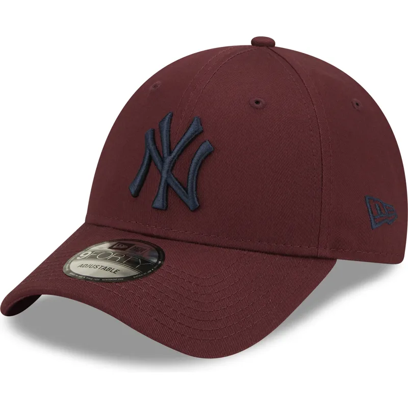 petten-gebogen-rood-verstelbaar-9forty-league-essential-van-new-york-yankees-mlb-van-new-era petten-gebogen-rood-verstelbaar-9forty-league-essential-van-new-york-yankees-mlb-van-new-era