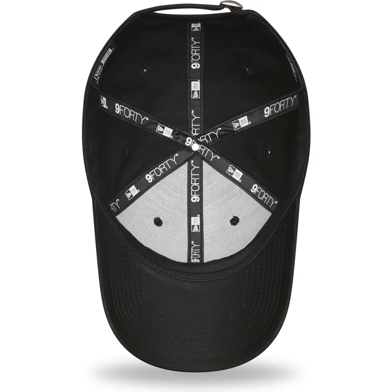 petten-gebogen-zwart-verstelbaar-9forty-league-essential-van-new-york-yankees-mlb-van-new-era