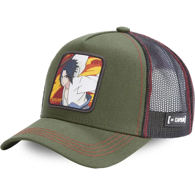 petten-gebogen-groen-snapback-fir1-sasuke-uchiha-naruto-van-capslab petten-gebogen-groen-snapback-fir1-sasuke-uchiha-naruto-van-capslab