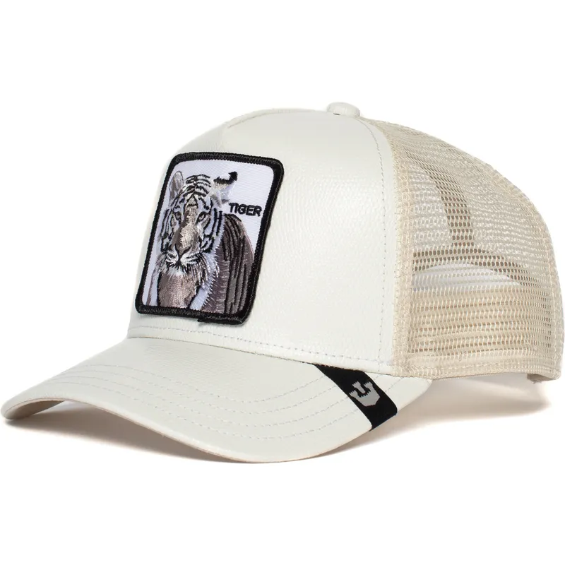 petten-gebogen-wit-snapback-killer-tiger-the-farm-van-goorin-bros