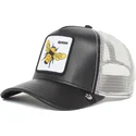 petten-gebogen-zwart-snapback-queen-hive-boss-the-farm-van-goorin-bros