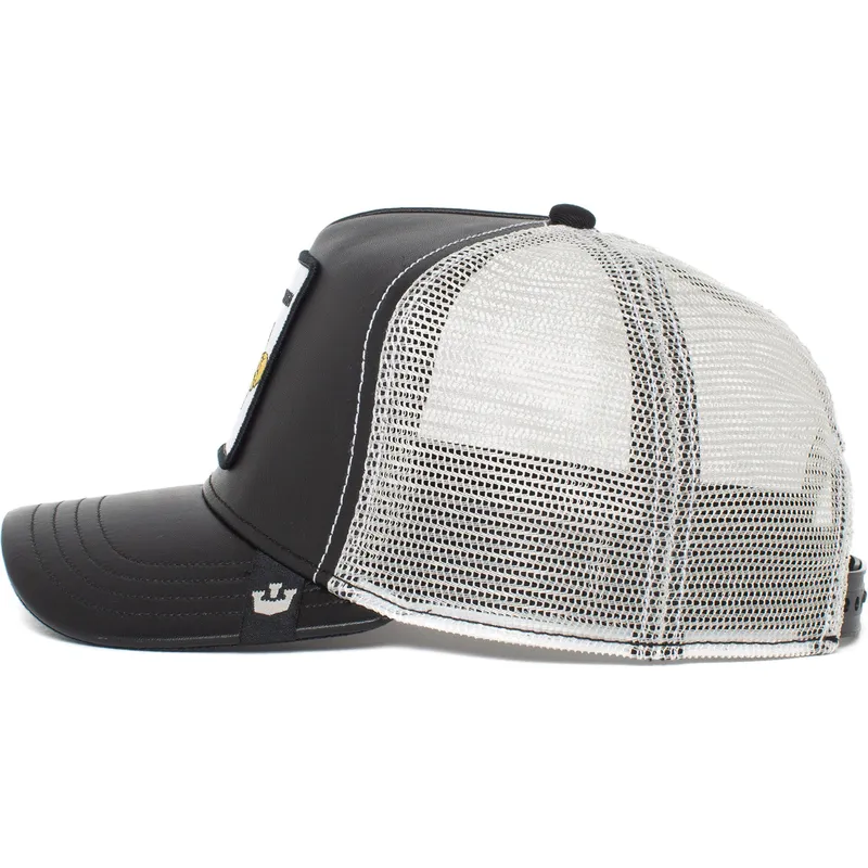 petten-gebogen-zwart-snapback-queen-hive-boss-the-farm-van-goorin-bros