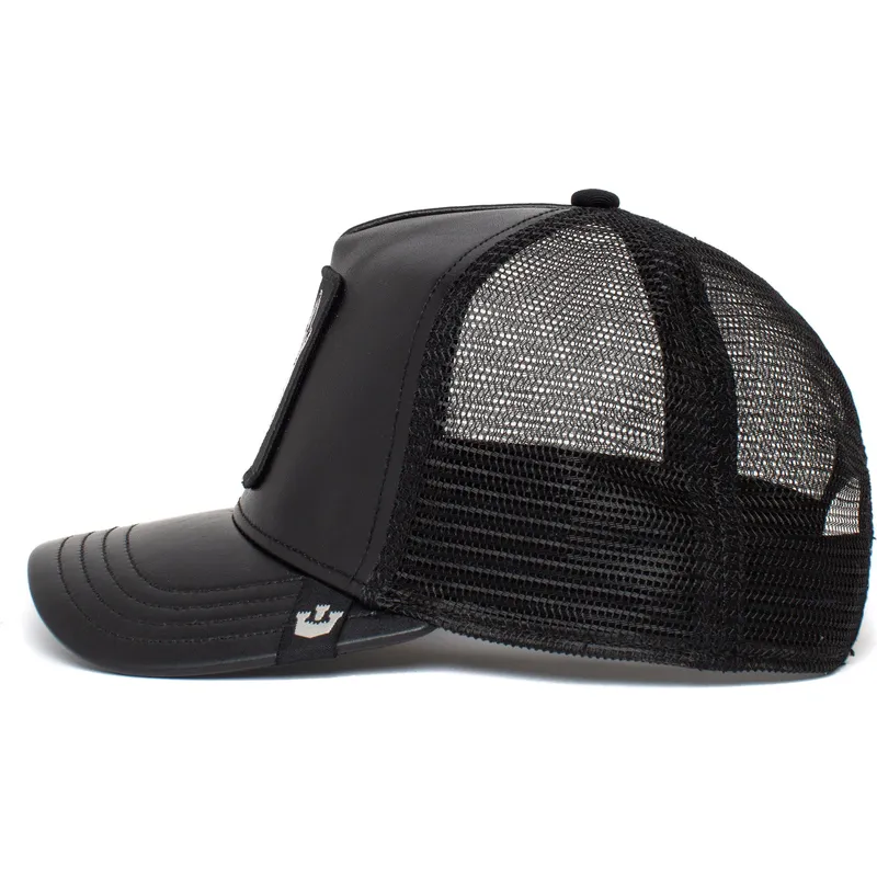 petten-gebogen-zwart-snapback-lone-wolf-pack-boss-the-farm-van-goorin-bros petten-gebogen-zwart-snapback-lone-wolf-pack-boss-the-farm-van-goorin-bros