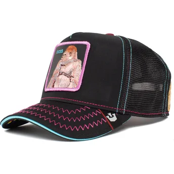 petten-gebogen-zwart-snapback-boss-barrel-boss-the-farm-van-goorin-bros