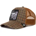 petten-gebogen-bruin-snapback-hard-hardwood-the-farm-van-goorin-bros