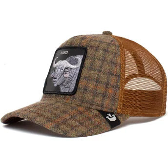 petten-gebogen-bruin-snapback-hard-hardwood-the-farm-van-goorin-bros