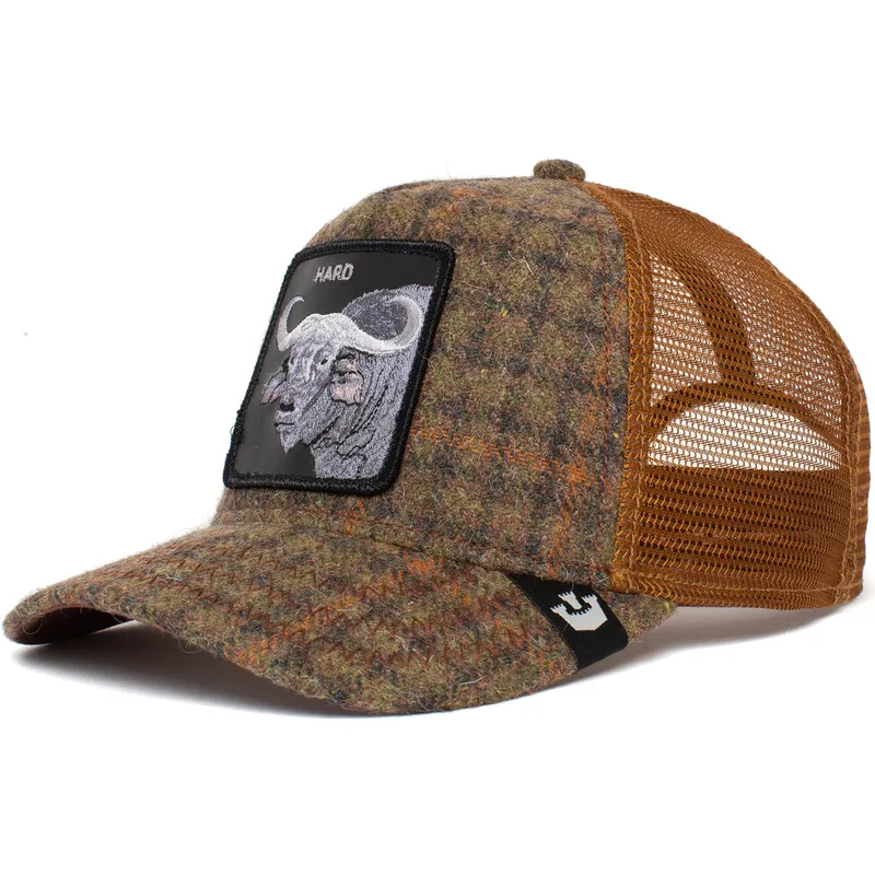 petten-gebogen-bruin-snapback-hard-hardwood-the-farm-van-goorin-bros petten-gebogen-bruin-snapback-hard-hardwood-the-farm-van-goorin-bros
