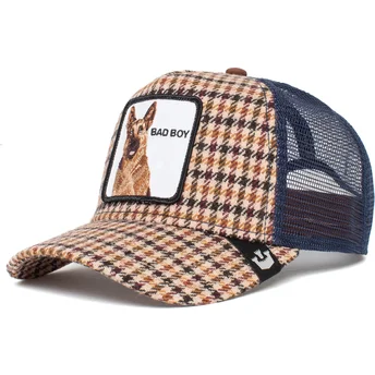 petten-gebogen-beige-snapback-bad-boy-big-bad-woof-the-farm-van-goorin-bros