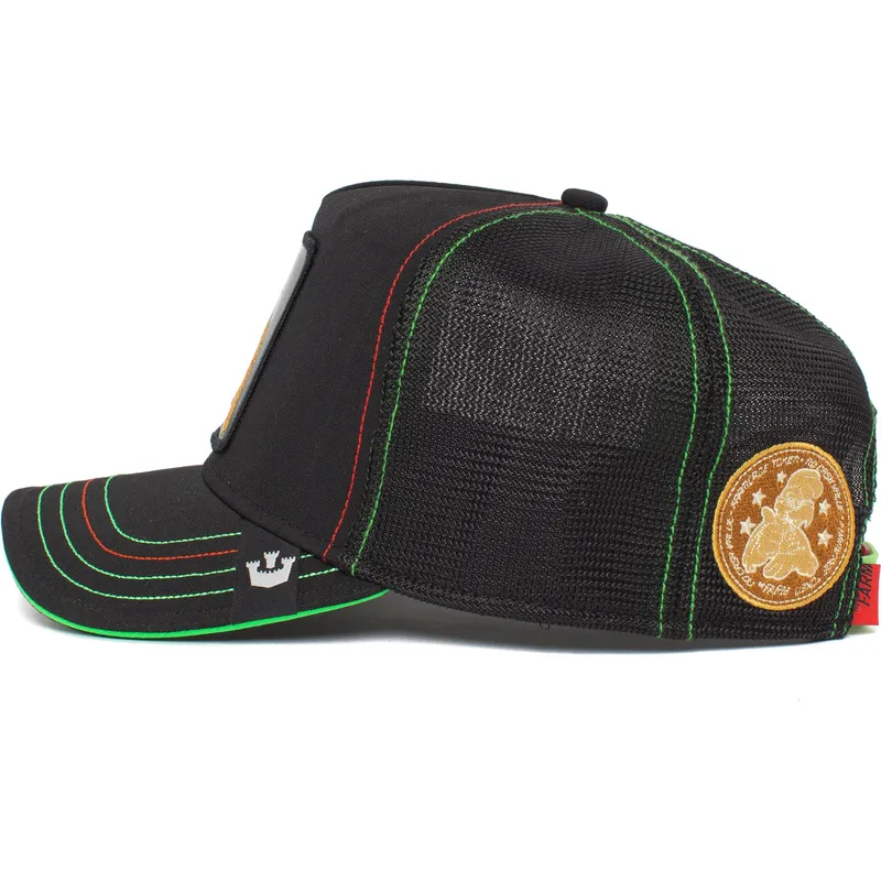 petten-gebogen-zwart-snapback-one-hundred-bug-blaster-the-farm-van-goorin-bros
