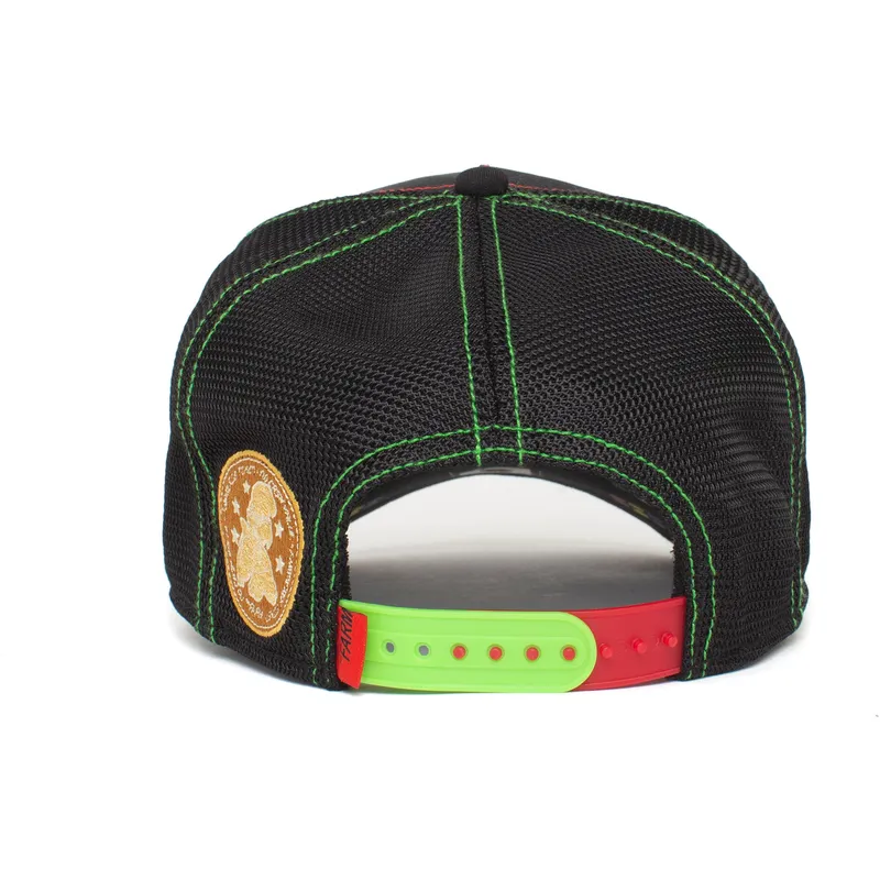 petten-gebogen-zwart-snapback-one-hundred-bug-blaster-the-farm-van-goorin-bros