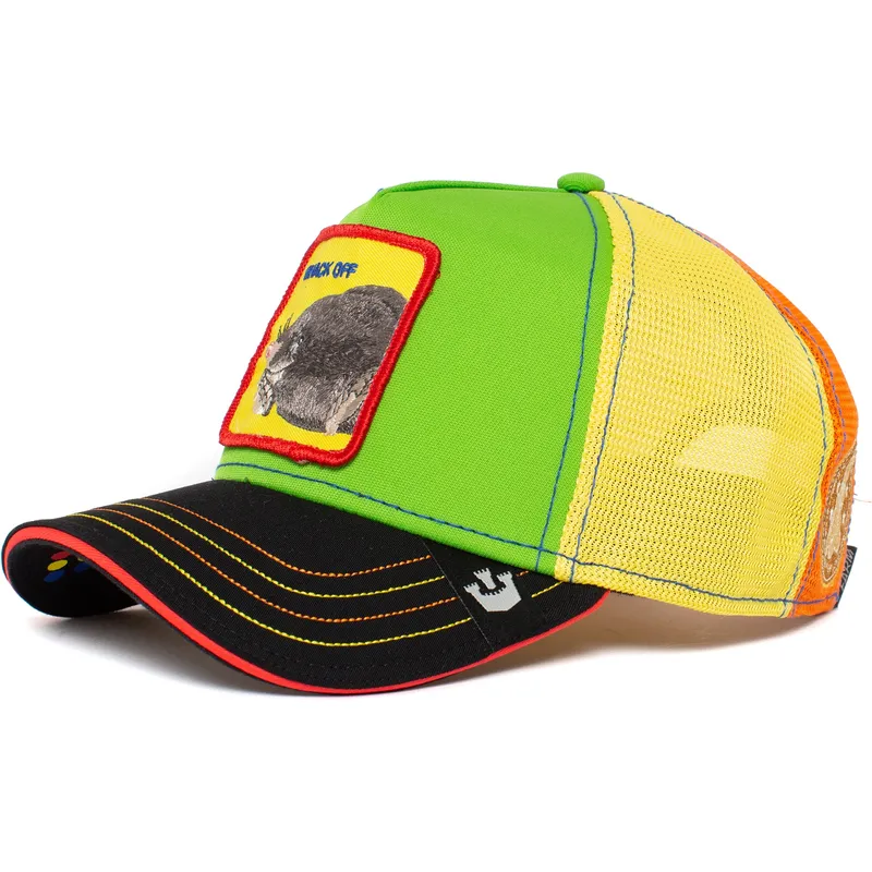 petten-gebogen-groen-snapback-whack-off-holey-moley-the-farm-van-goorin-bros
