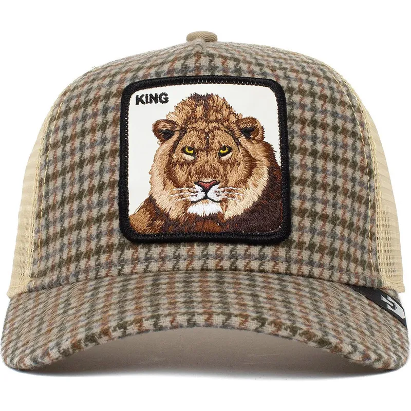 petten-gebogen-beige-snapback-lodge-king-the-farm-van-goorin-bros petten-gebogen-beige-snapback-lodge-king-the-farm-van-goorin-bros