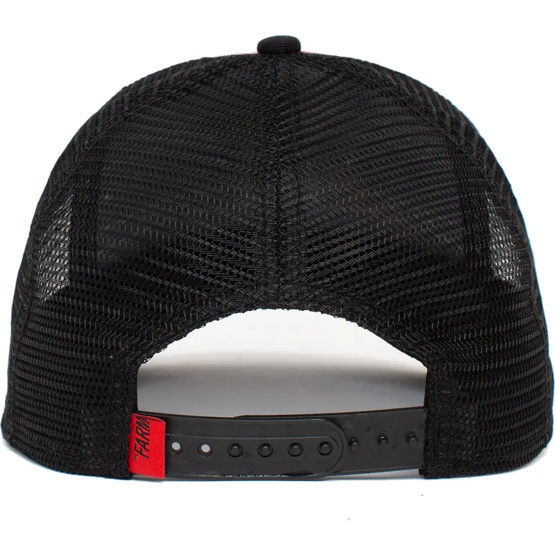 petten-gebogen-rood-snapback-lady-plaidy-bug-the-farm-van-goorin-bros