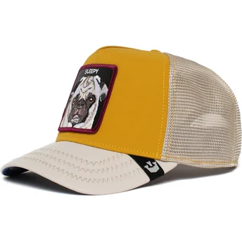 petten-gebogen-geel-snapback-sleepy-nap-life-the-farm-van-goorin-bros