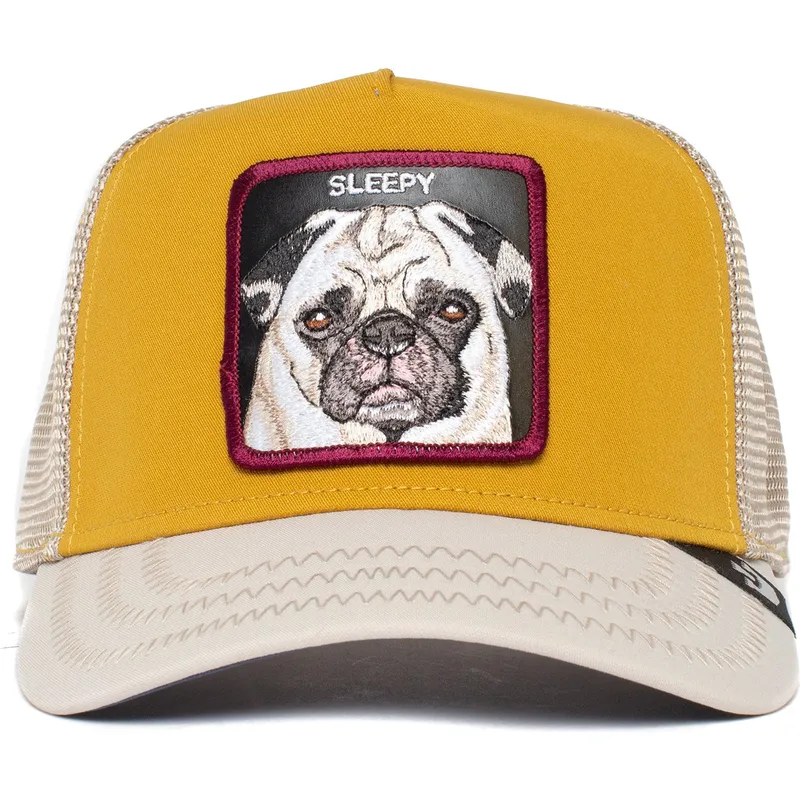 petten-gebogen-geel-snapback-sleepy-nap-life-the-farm-van-goorin-bros