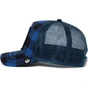 petten-gebogen-blauw-snapback-lone-wolf-code-blue-the-farm-van-goorin-bros