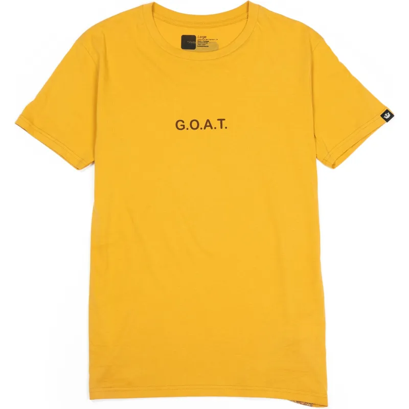 t-shirt-korte-mouw-geel-van-goat-goatee-the-farm-van-goorin-bros t-shirt-korte-mouw-geel-van-goat-goatee-the-farm-van-goorin-bros