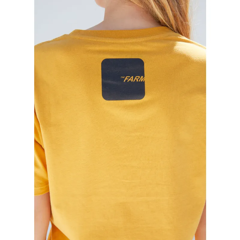 t-shirt-korte-mouw-geel-van-goat-goatee-the-farm-van-goorin-bros t-shirt-korte-mouw-geel-van-goat-goatee-the-farm-van-goorin-bros
